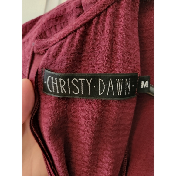 Christy Dawn Mabel maxi dress Gooseberry Wine Medium - Picture 7 of 7